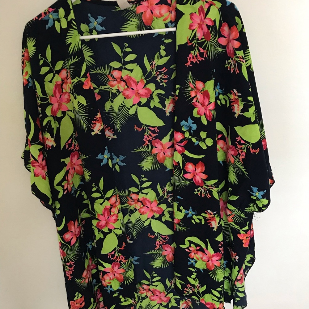 Tropical kimono